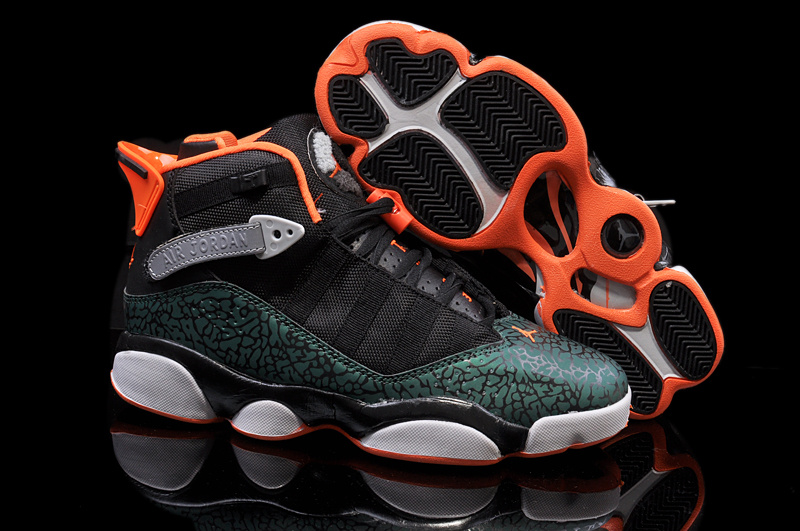 Hight Quality Air Jordan 6 Rings Mens Temporal Rift DarkGreen